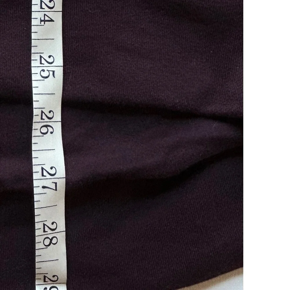 Lululemon Forever Warm Pullover Black Cherry Quilted Half Zip Size 10 NWT - Picture 13 of 13